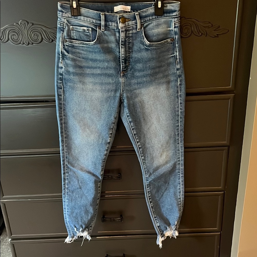LOFT Blue Ankle & Cropped Jeans
